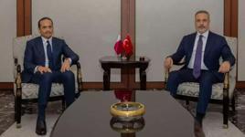 Dışişleri Bakanı Hakan Fidan Katarlı Mevkidaşı ile bir araya geldi