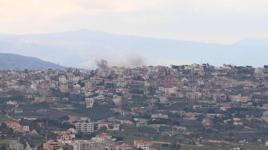 İsrail ordusu, Lübnan'ın güney ve doğusundaki beldelerine hava saldırıları düzenledi