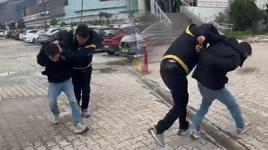 Akaryakıt istasyonunda rezalet! Tuvalette gizlice videosunun çekildiğini fark etti