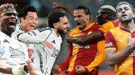 Süper Lig'de Beşiktaş - Galatasaray derbisi!