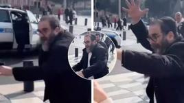 Fransa'daki Filistin protestosunda önce sözlü taciz sonra tiyatro!