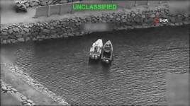 ABD, İran Donanması’na düzenlenen saldırı anlarını paylaştı