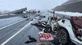 Bitlis'te korkunç kaza! Karı koca hayatını kaybetti, 5 kişi yaralı