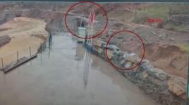 Şırnak’ta selden kaçış kamerada