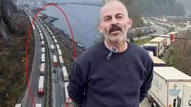 29 kilometrelik dev kuyruk 3 ilçeye giriş çıkışı kitledi! ‘Bayramda yoldayız’