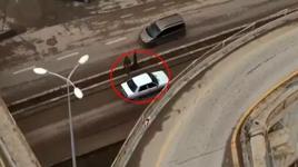 Kırıkkale’de film gibi kaçış! Ters yöne girip kamyonetle kaçtı, dronla yakalandı