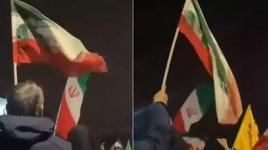 Saldırılar devam ederken Tahran sokaklarında tekbir sesleri yükseldi