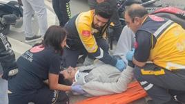 Başını araca çarptı, ölümden döndü! Şok geçiren sürücü aynı soruyu defalarca sordu