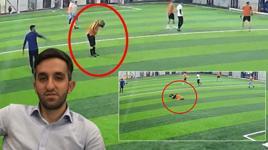 Halı sahada kahreden ölüm! Bir anda duraksadı, başını tuttu, yere yığıldı