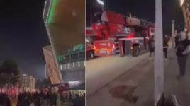 Kağıthane’de AVM’de yangın: Ekipler müdahale ediyor