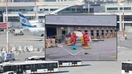 İsrail'in Ben Gurion Havalimanı'nda zehirli duman paniği!