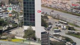 İstanbul'da İsrail Konsolosluğu önünde çatışma