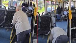 Beşiktaş'ta kurşun isabet eden İETT otobüsünde yolcular panik yaşadı