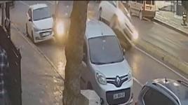 Facianın eşiğinden dönüldü! Kazanın ardından kontrolden çıkıp...