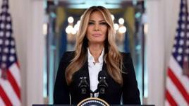 Canlı yayında Epstein savunması! Melania Trump: Kocamla bir partide tanıştım