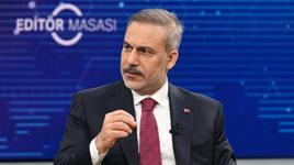 Dışişleri Bakanı Hakan Fidan, gündeme ilişkin değerlendirmelerde bulunuyor
