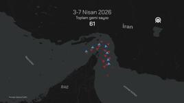 Hürmüz Boğazı'ndan gemi geçişleri ateşkes sonrası yüzde 10 geriledi