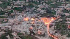 İsrail: Lübnan'ın Bint Jbeil bölgesinde Hizbullah'a ait 70 mevzi imha edildi