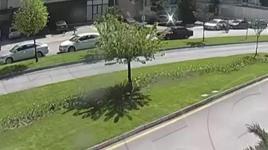 Motosikletiyle yaptığı 3 saniyelik hata 46 bin lirasına mal oldu