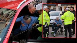Yolculardan şoke eden itiraf! Engelli sürücüye korsan taksi cezası