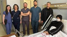 Doğum masasında beyin ameliyatı! Aynı anda hem anne oldu hem de görmeye başladı