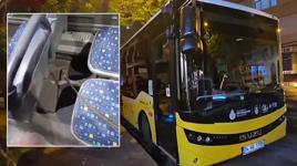 İETT otobüsünde şoke eden olay! İnşaat demiri otobüsün altını deldi, yolcu yaralandı