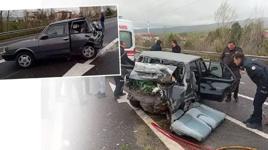 Çankırı'da kamyonet park halindeki otomobile çarptı! 3 ölü, 5 yaralı