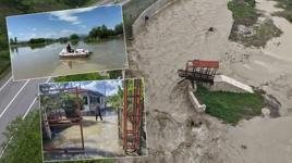 Tokat, Kastamonu ve Amasya'da sağanak yağış hayatı felç etti