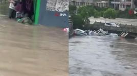 Çin'de sel felaketi! Tahliyeler başladı: En az 10 ölü