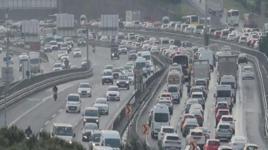 İstanbul'da trafik yoğunluğu yüzde 85'e ulaştı