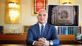 Bakan Ersoy'dan Zeugma müjdesi! “Çingene Kızı” mozağinin kayıp paneli yıllar sonra yeniden Türkiye’de