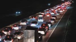 Anadolu Otoyolu Düzce geçişinde trafik durma noktasına geldi