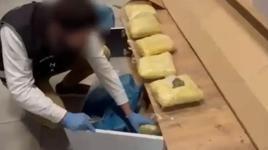 TV ünitesine zulaladı! Kargo aracılığıyla 7 kilo skunk sevkiyatı