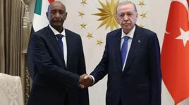 Cumhurbaşkanı Erdoğan, Sudan Egemenlik Konseyi Başkanı Burhan ile görüştü