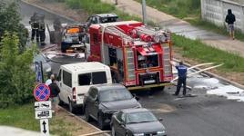 Rusya'da bombalı saldırı! Sokağın ortasında infilak etti: Can kaybı var