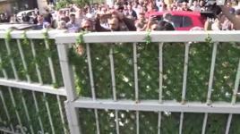 Ankara'daki bir lisede, sınava dakikalar kala öğrenciler okul bahçesine alınmayınca gerginlik yaşandı