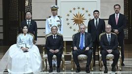 Cumhurbaşkanı Erdoğan, büyükelçilerin güven mektuplarını kabul etti