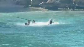 Yer: Mersin... Deniz ortasında sopalı kavga kamerada