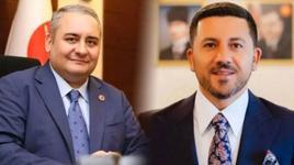 Rasim Arı ve Mesut Özarslan, AK Parti Genel Merkezi’nde
