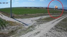 Niğde'deki havai fişek fabrikasındaki patlama güvenlik kamerasında