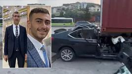 Baba ile oğlunun feci ölümü! Otomobil, TIR'ın altına girdi