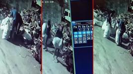 Maskeyle girdiler, 250 bin TL'lik bakır çaldılar! O anlar saniye saniye kamerada