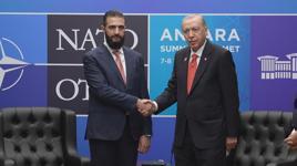 Cumhurbaşkanı Erdoğan, Suriye Cumhurbaşkanı Şara ile görüştü