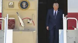 Trump neden geldiği uçakla dönmüyor? Güvenlik sorusuna dikkat çeken yanıt!