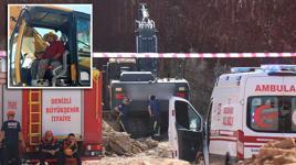 Denizli'de inşaat kazısında facia! İş makinesinden indi, tonlarca toprağın altında kaldı