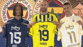 Fenerbahçe'de Greenwood, Ake ve Muriqi için imza töreni düzenlendi