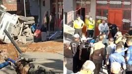 Freni boşalan kamyon altında kalan 6 yaşındaki Zeynep hayatını kaybetti