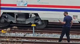 Çerkezköy'de yolcu treni raydan çıktı!