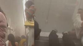Avrupa'nın kalbinde metroda yangın! Vagonlar dumanla doldu, yaralılar var