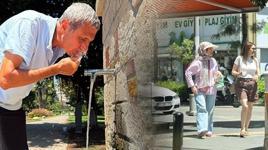 Adana'da hissedilen sıcaklık çıldırttı: Direksiyonu eldivenle tutuyoruz